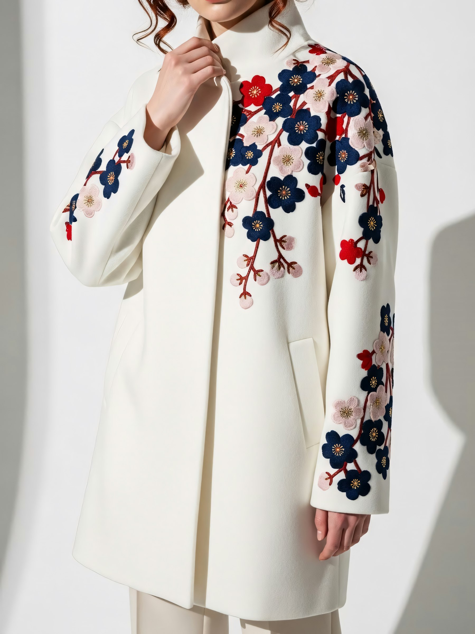Lyra Floral Embroidered Coat